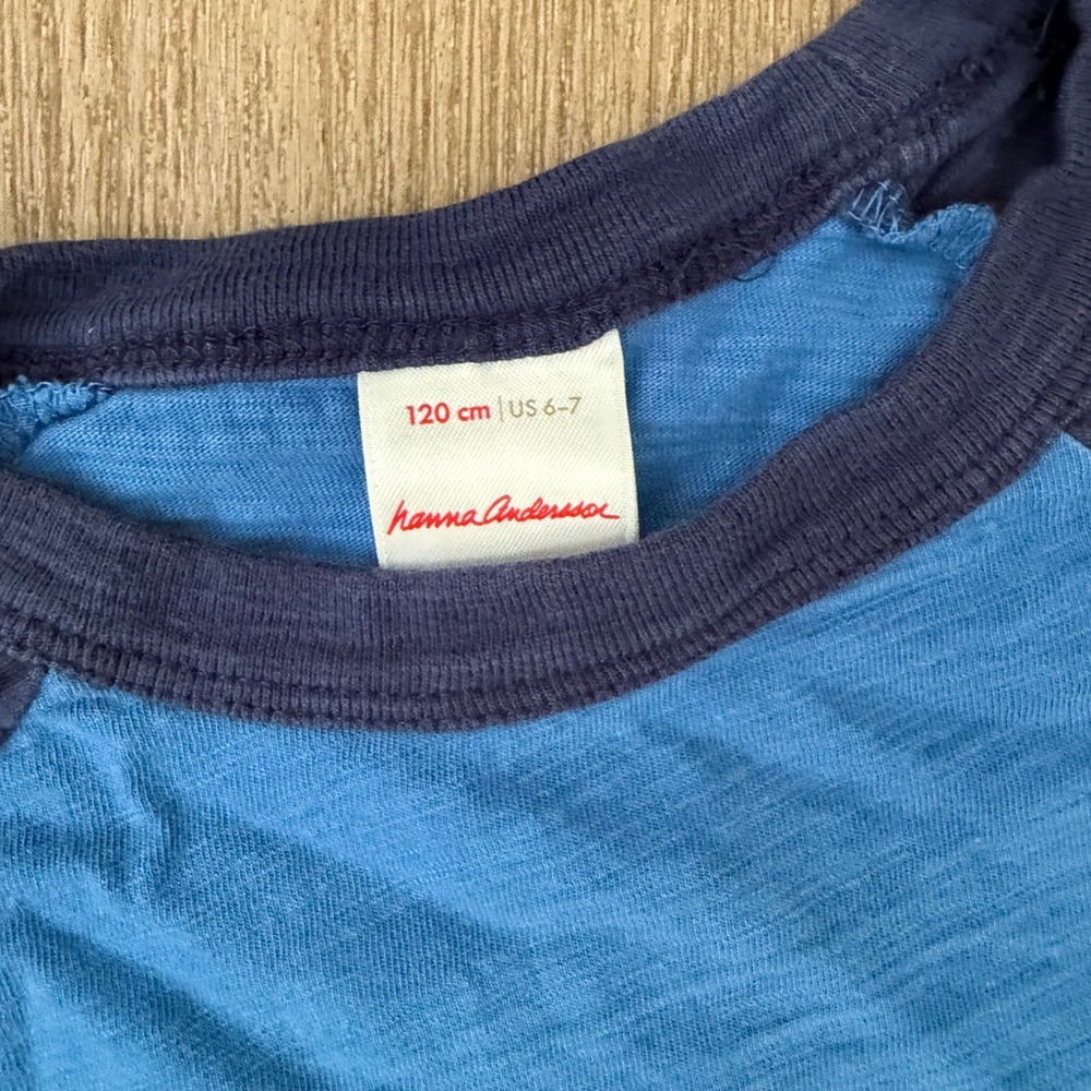 Hanna Andersson Clothing Lot of 11 Boys 6-7 Multicolor Joggers Raglan Shirts - Picture 2 of 2